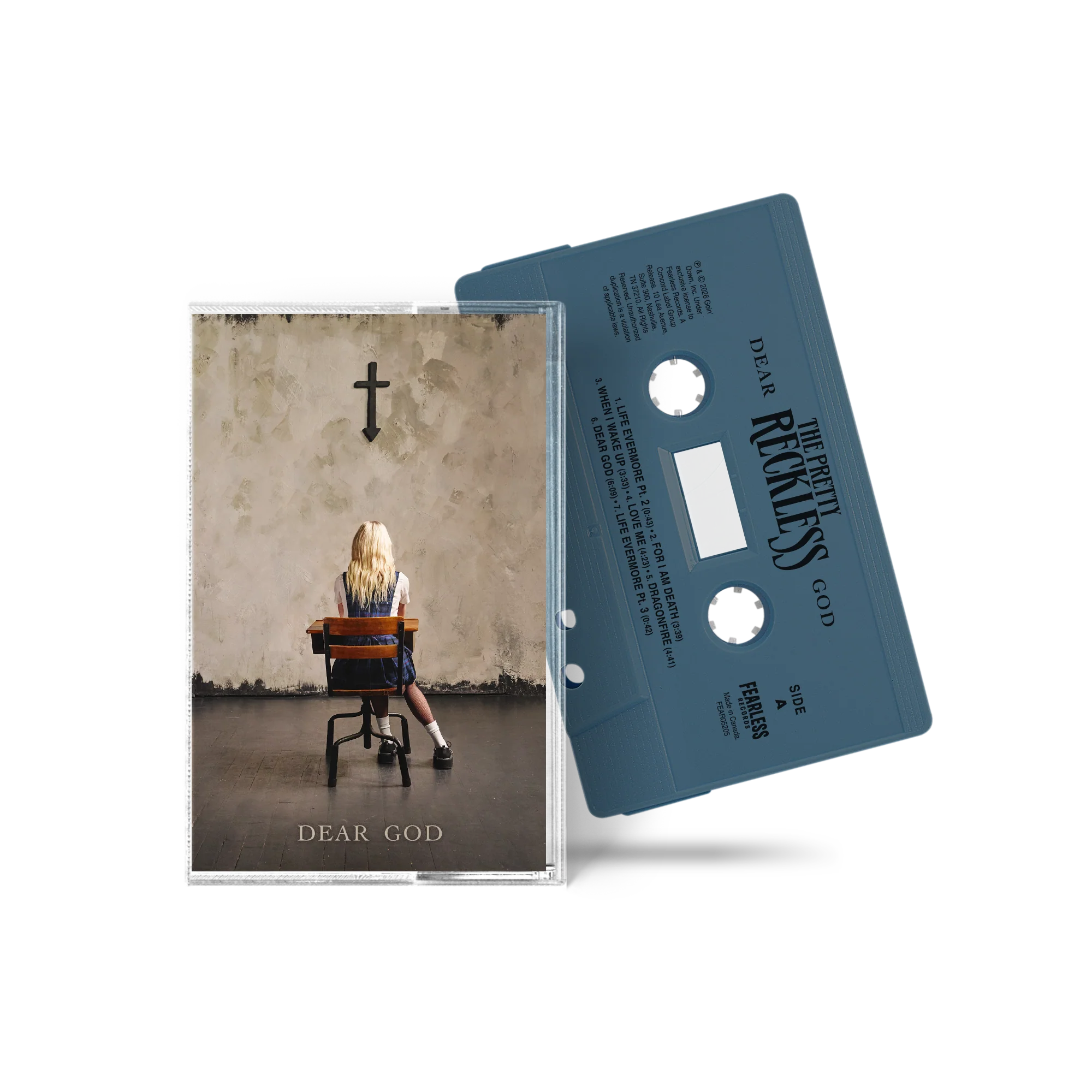 Dear God: Exclusive Petrol Blue Cassette